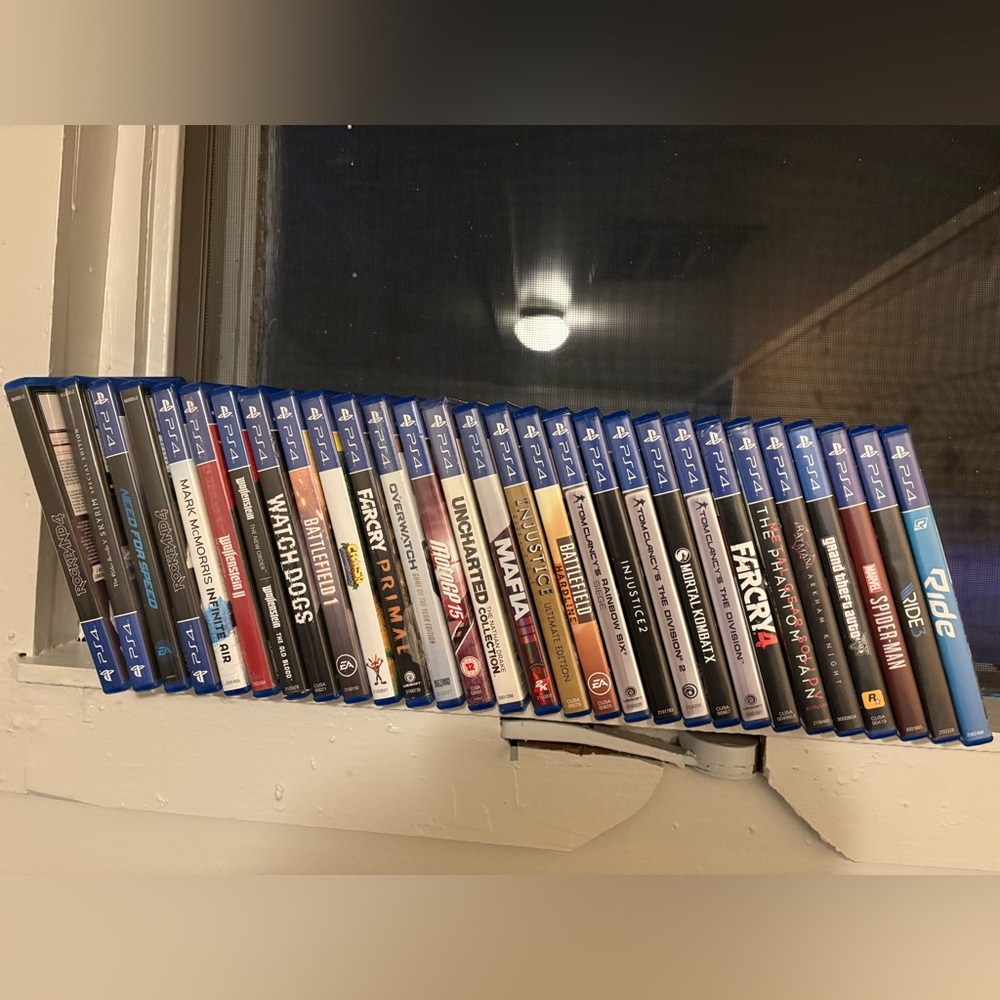 Huge Lot of Well-Cared-For PS4 Games – Great Condition